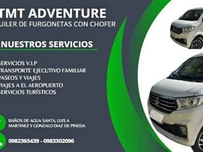 Renta furgoneta con chofer