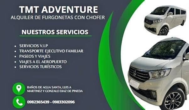 Renta furgoneta con chofer