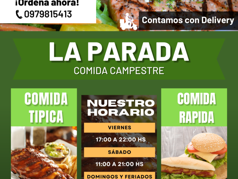 LA PARADA COMIDA CAMPESTRE