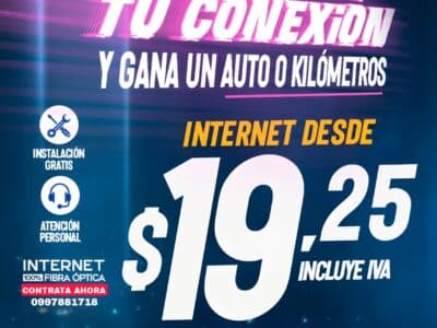 SERVICIO DE INTERNET FIBRA ÓPTICA