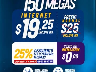 SERVICIO DE INTERNET FIBRA ÓPTICA