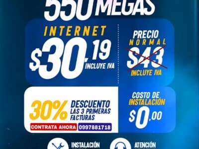 SERVICIO DE INTERNET FIBRA ÓPTICA