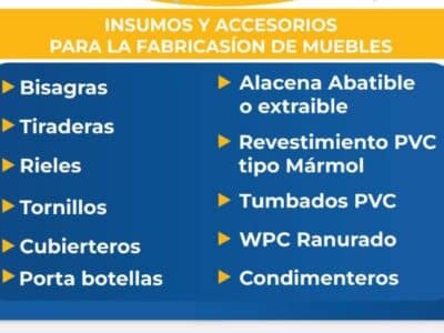 HERRAJES Y ACCESORIOS PARA MUEBLES