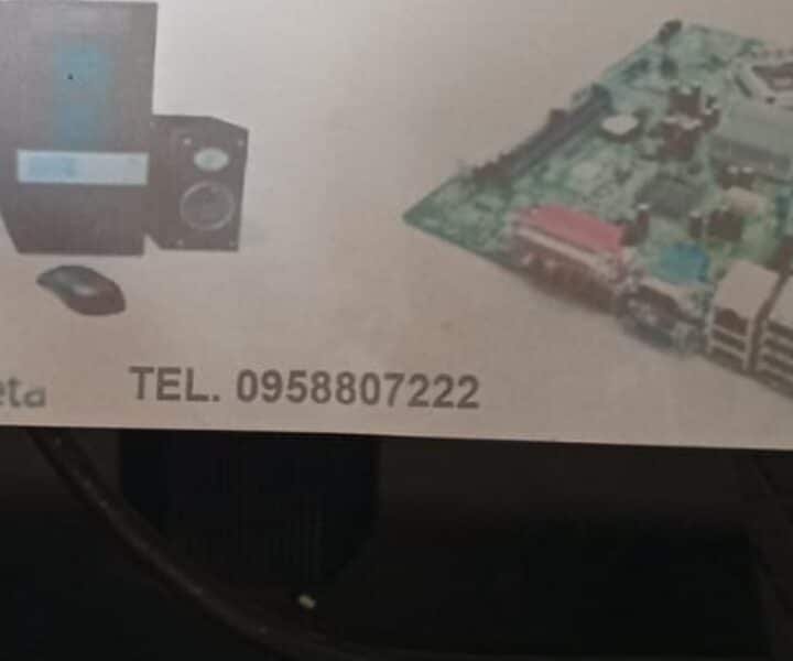 SERVICIO TÉCNICO DE COMPUTADORAS