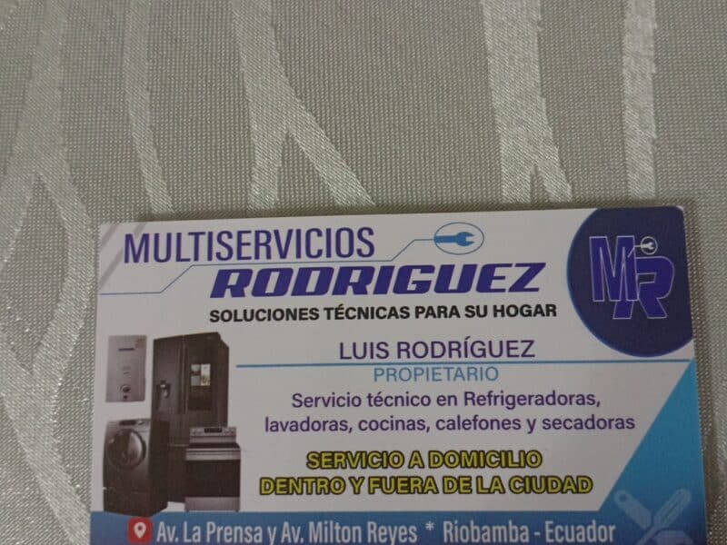 MULTISERVICIOS RODRÍGUEZ
